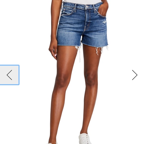 MOTHER the dutchie high waisted shorts - Picture 6 of 11